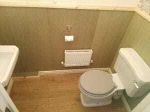 Toilet and Radiator